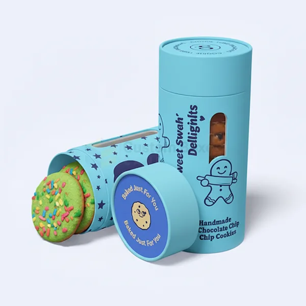 Custom Cookie Tube Packaging
