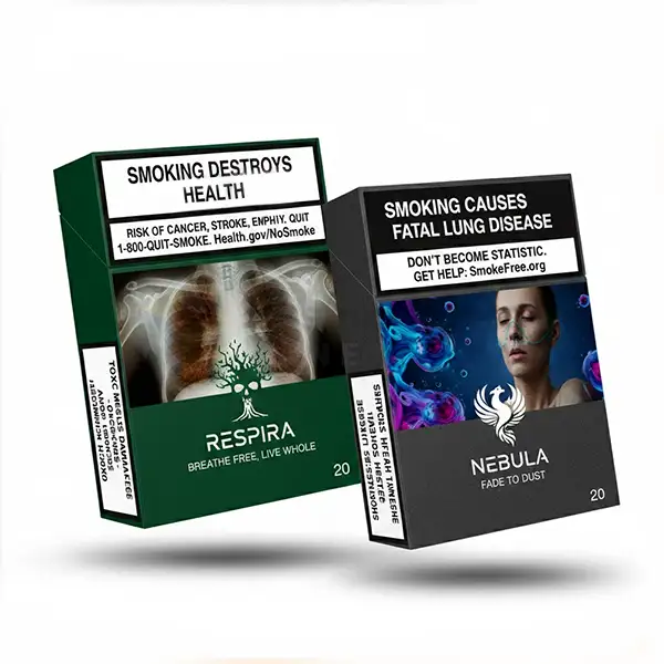 Custom European Cigarette Boxes